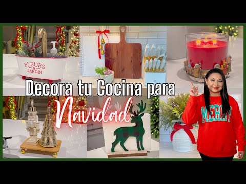 iDEAS para DECORAR tu COCINA en NAVIDAD / Navidad 2024 / Christmas Kitchen Decor