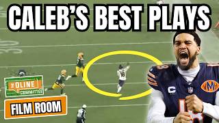FILM: Celebrating Caleb Williams' BIGGEST pass plays in 2025 for Chicago Bears