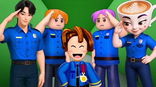 ROBLOX Brookhaven 🏡RP - FUNNY MOMENTS: Respectable Little Policeman Peter! | Roblox Animation