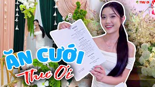 Cùng Thư Ơi Đi Thử Váy Cưới Và Thực Đơn Trước Ngày Trọng Đại Nha | Thư Ơi