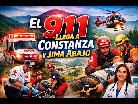 Llega el 911 a Constanza y Jima Abajo 