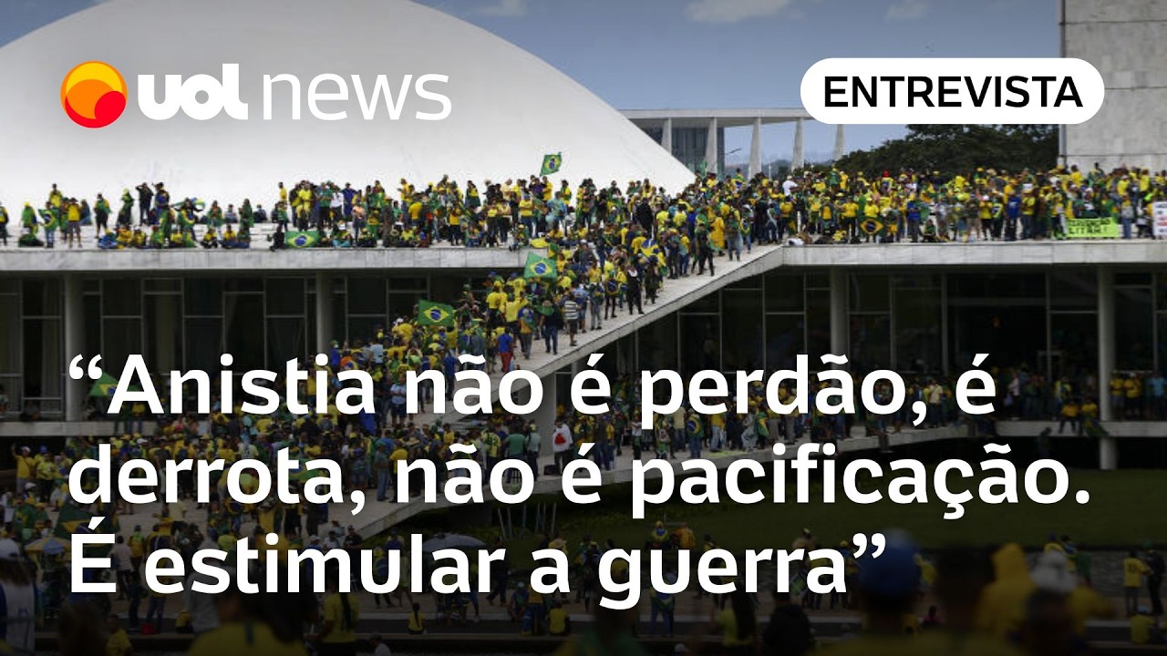 Anistia aos golpistas é fazer Brasil ser derrotado pelos extremistas e não trazer a paz, diz jurista