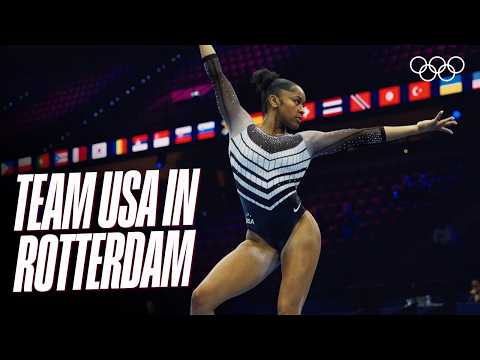 Preparing For Rotterdam 2026 With Team USA 🇺🇸🤸♀️