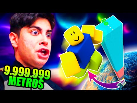 ROBLOX pero debo SALTAR +9.999.999 METROS