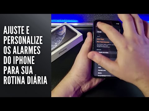 Ajuste e personalize os alarmes do iPhone