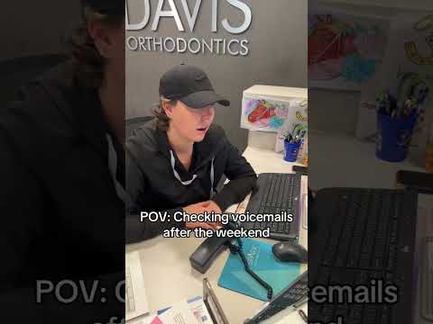 POV: Checking Voicemails After the Weekend