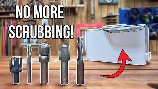 This Is the Easiest Way to Clean Saw Blades & Router Bits