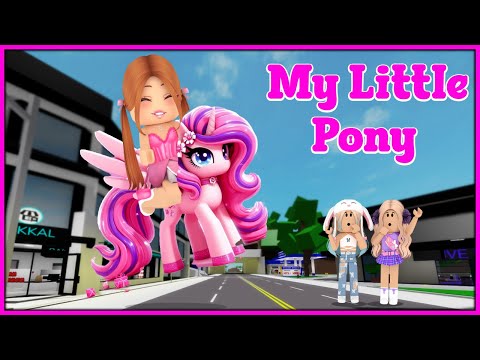 TATLI PEMBE PONY FABRİKASI KURUYORUZ 🦄 💖 ROBLOX MY LİTTLE PONY TYCOON