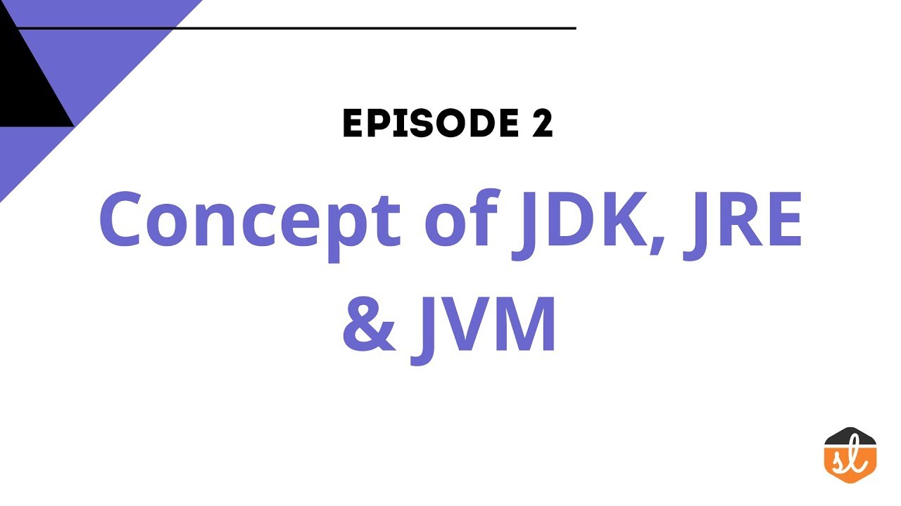 Concept of JDK, JRE and JVM - Java Tutorial for Beginners EP2