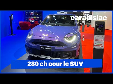 L'Abarth 600e au Salon de Bruxelles