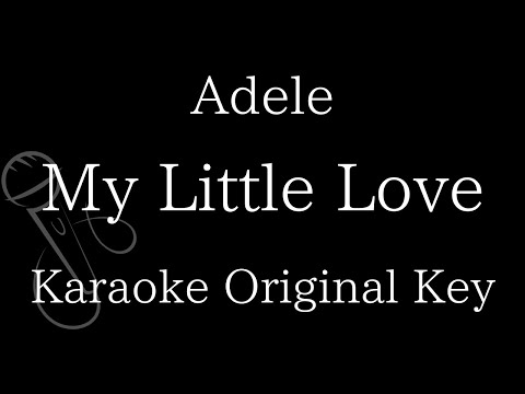 【Karaoke Instrumental】My Little Love / Adele【Original Key】