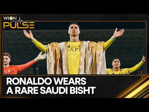 Cristiano Ronaldo Wears a Saudi Bisht in Founding Day Tribute | WION Pulse