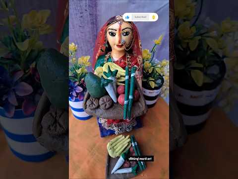 🌞छठ पर्व पर बनाए स्पेशल मूर्ति ।।chath puja murti #trending#2025#chathpuja#art#shorts