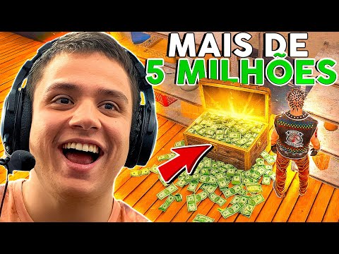 GOLPE DE $5 MILHÕES nos INSCRITOS 😱 GTA RP (Paulinho o LOKO)
