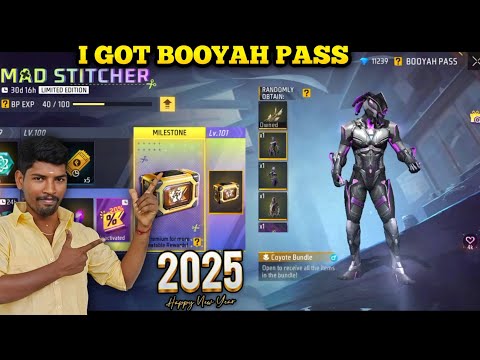 NEW BOOYAH PASS 2025 😍 FREEFIRE NEW BOOYAH PASS TAMIL