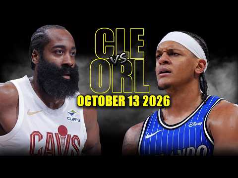 Cleveland Cavaliers vs Orlando Magic Full Game Highlights - October 13, 2026 | NBA Preseason