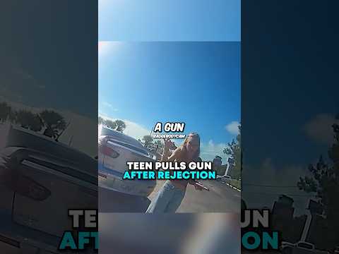 Teen PULLS GUN after rejection 😱