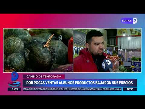 Frutas y verduras: debido a las bajas temperaturas esperan un aumento en el precio