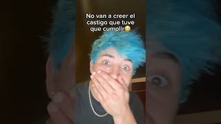 Cumplí un castigo MUY vergonzoso😂😭😱
