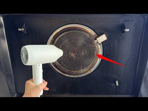 油烟机又脏又油别愁！教你一招，不拆不卸3分钟干净到发亮，太省事了，How To Clean Range Hood Filter Easy Simple，#RangeHood #CleaningTips