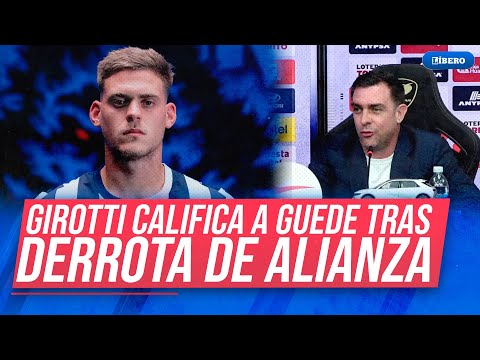 Girotti dio rotundo calificativo a Pablo Guede tras perder ante Independiente: "Es un..."