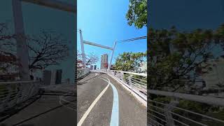 🚴‍♂️Biking in Kaohsiung 🇹🇼 along Love River #kaohsiung #taiwan #biking #vlog #travel #youbike