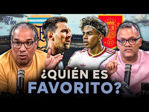 PREVIA A LA GRAN FINAL: ¿Quién es el máximo candidato entre Argentina y España? #TocoYMeVoy