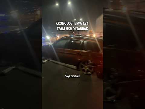 Utamakan keselamatan. Video part 2nya menyusul. #teamhsr #bmwe91wagon #toyotayaris