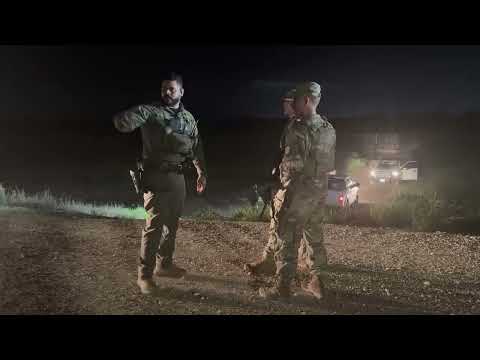 Texas National Guardsmen Support U.S. Border Patrol Operations on the Southern Border