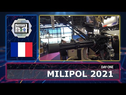 MILIPOL 2021 News Day 1 safety homeland security police forces equipment innovations technologies