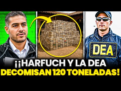 🚨¡¡ÚLTIMA HORA!! HARFUCH Y LA DEA DECOMISAN 120 TONELADAS DE COCAÍNA AL CJNG ¡¡GOLPE AL MENCHO!!