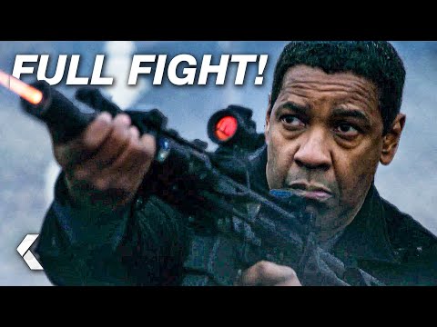 Robert McCall vs. Army of Mercenaries - Full Fight Scene - The Equalizer 2