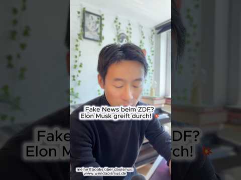 Fake News beim ZDF? Elon Musk greift durch! 💥#deutschland #politik #ZDF
