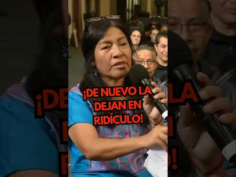 PERIODISTA CHAYOTERA INTENTA PROVOCAR A SHEINBAUM, PERO TERMINA EN RIDÍCULO
