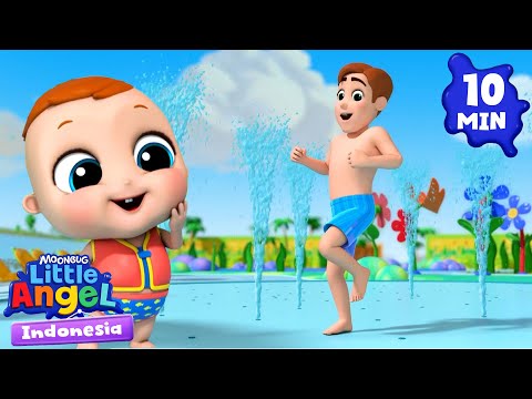Bermain di Taman Air | Little Angel Indonesia | Kartun dan Lagu Anak Favorit