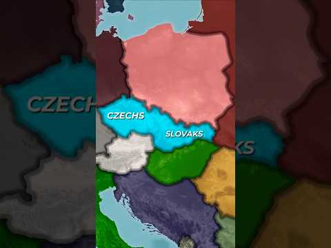 Why did Czechoslovakia Collapse? #short #historicalmaps #map