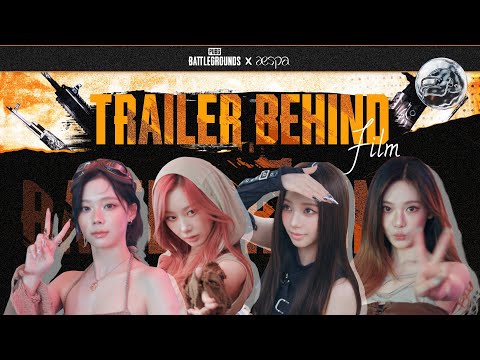 PUBG x aespa Collaboration Film behind-the-scenes | PUBG