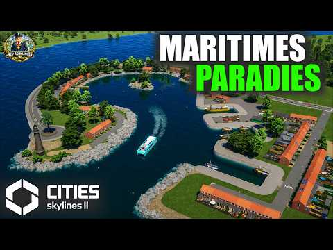 Wir bauen ein idyllisches Fischerdorf! | Cities Skylines 2