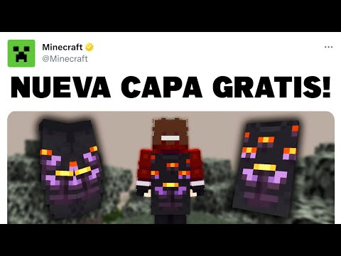 CÓMO CONSEGUIR la NUEVA CAPA EYEBLOSSOM en MINECRAFT