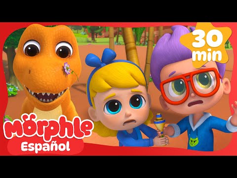 Viaje en el tiempo 🦖| Canciones Infantiles🎵| Juega y aprende | Moonbug Español | Morphle