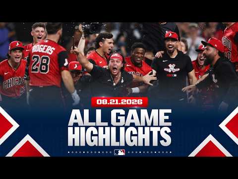 Highlights from ALL GAMES on 8/21 (Jacob Misiorowski &amp; Chris <strong>Sale</strong> deal, SIX walk-off wins &amp; MORE!)