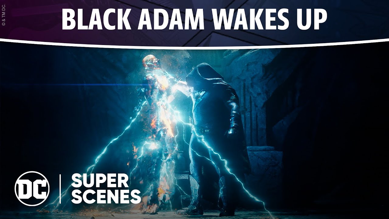 Black Adam anteprima del trailer