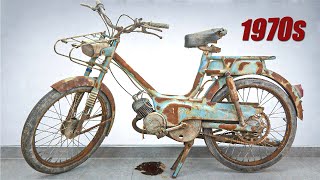 Restoring a Legend 1970 Tomos Automatic N - Full RESTORATION