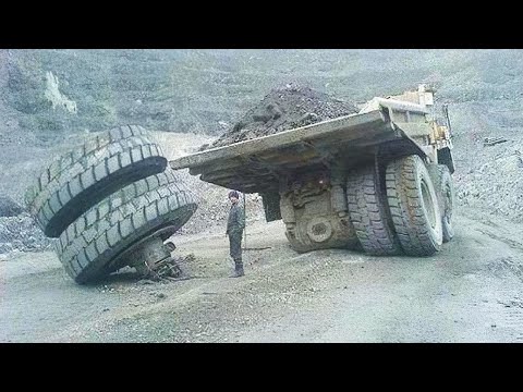 100 Extreme Dangerous Idiots at Work Fastest Biggest Dump Truck Excavator Cranes Ship Fails Driving
