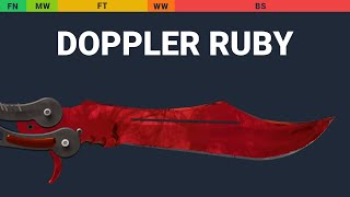 Butterfly Knife Doppler Ruby Wear Preview video