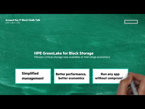 HPE GreenLake for Block Storage: Deeper look | Chalk Talk