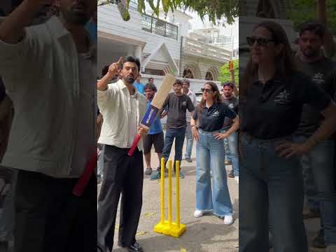 KL Rahul plays Gully Cricket in Lucknow with Sahiba Bali | @starsports #sahibabali