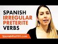 Mastering Irregular Preterite Verbs in Spanish