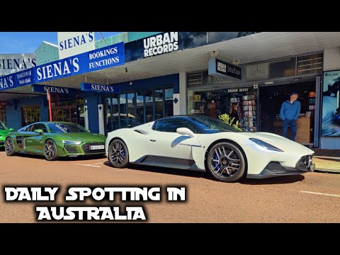 Bohat Rare Maserati MC 20 Par Australia mai normal Daily spotting| R8 V10