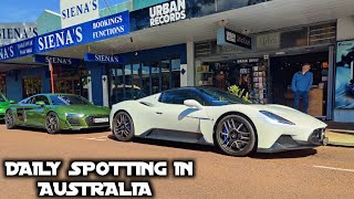 Bohat Rare Maserati MC 20 Par Australia mai normal Daily spotting| R8 V10